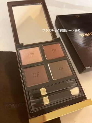 アイ カラー クォード/TOM FORD BEAUTY/パウダーアイシャドウを使ったクチコミ（2枚目）