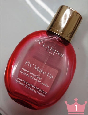 フィックス メイクアップ/CLARINS/ミスト状化粧水を使ったクチコミ（1枚目）