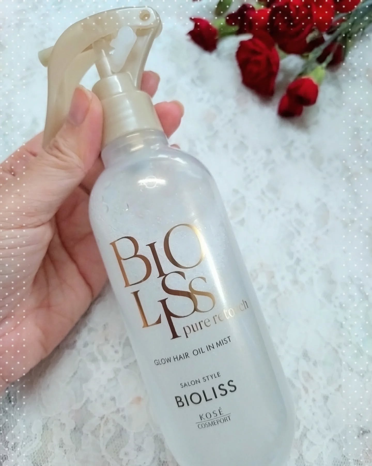 SS ビオリス ピュアレタッチ グロウヘア オイルインミスト/SSビオリス/アウトバストリートメントを使ったクチコミ（2枚目）