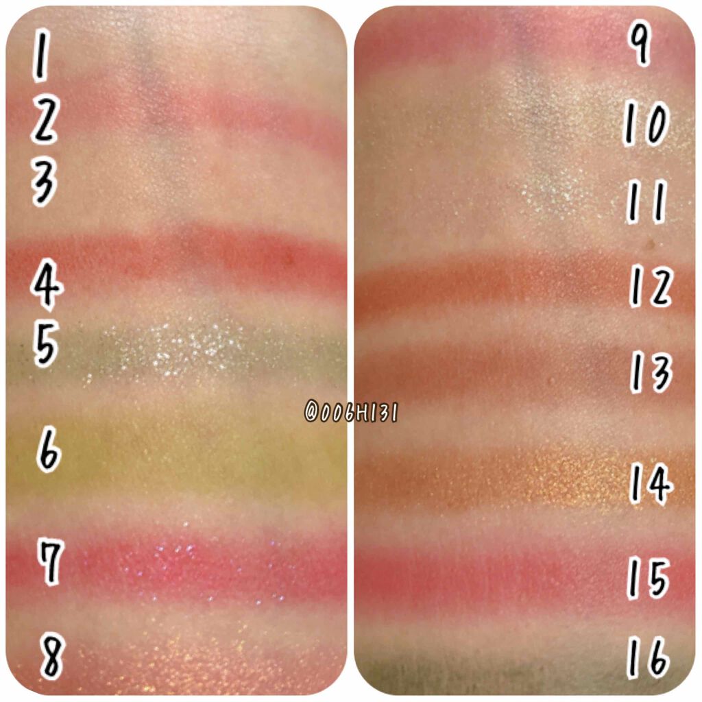 大英博物館 エジプトシリーズ アイシャドウパレット/ZEESEA/アイシャドウパレットを使ったクチコミ(4枚目)