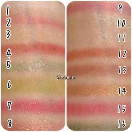 大英博物館 エジプトシリーズ アイシャドウパレット/ZEESEA/アイシャドウパレットを使ったクチコミ(4枚目)