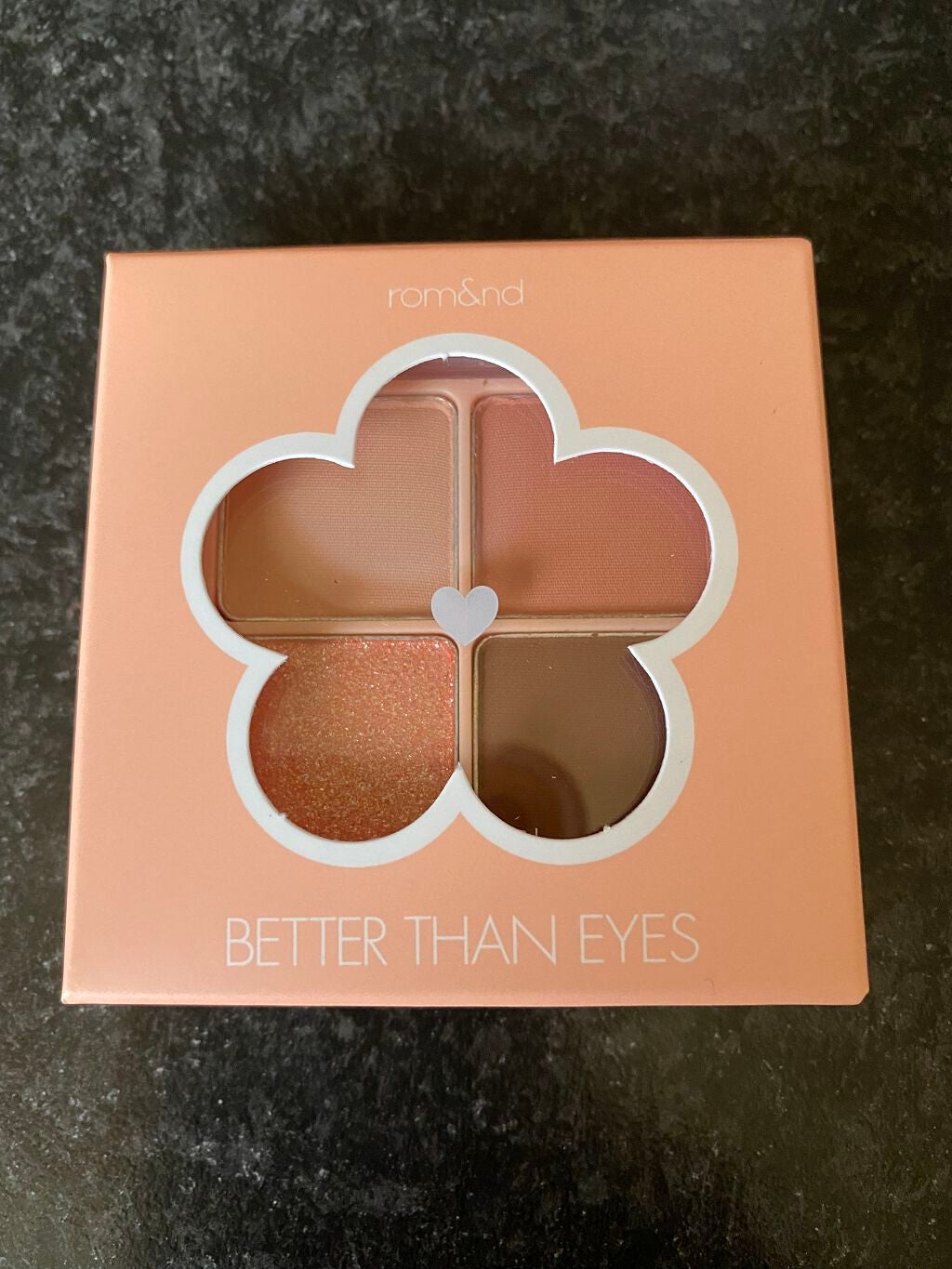 ベターザンアイズ/rom&nd/アイシャドウパレットを使ったクチコミ(1枚目)