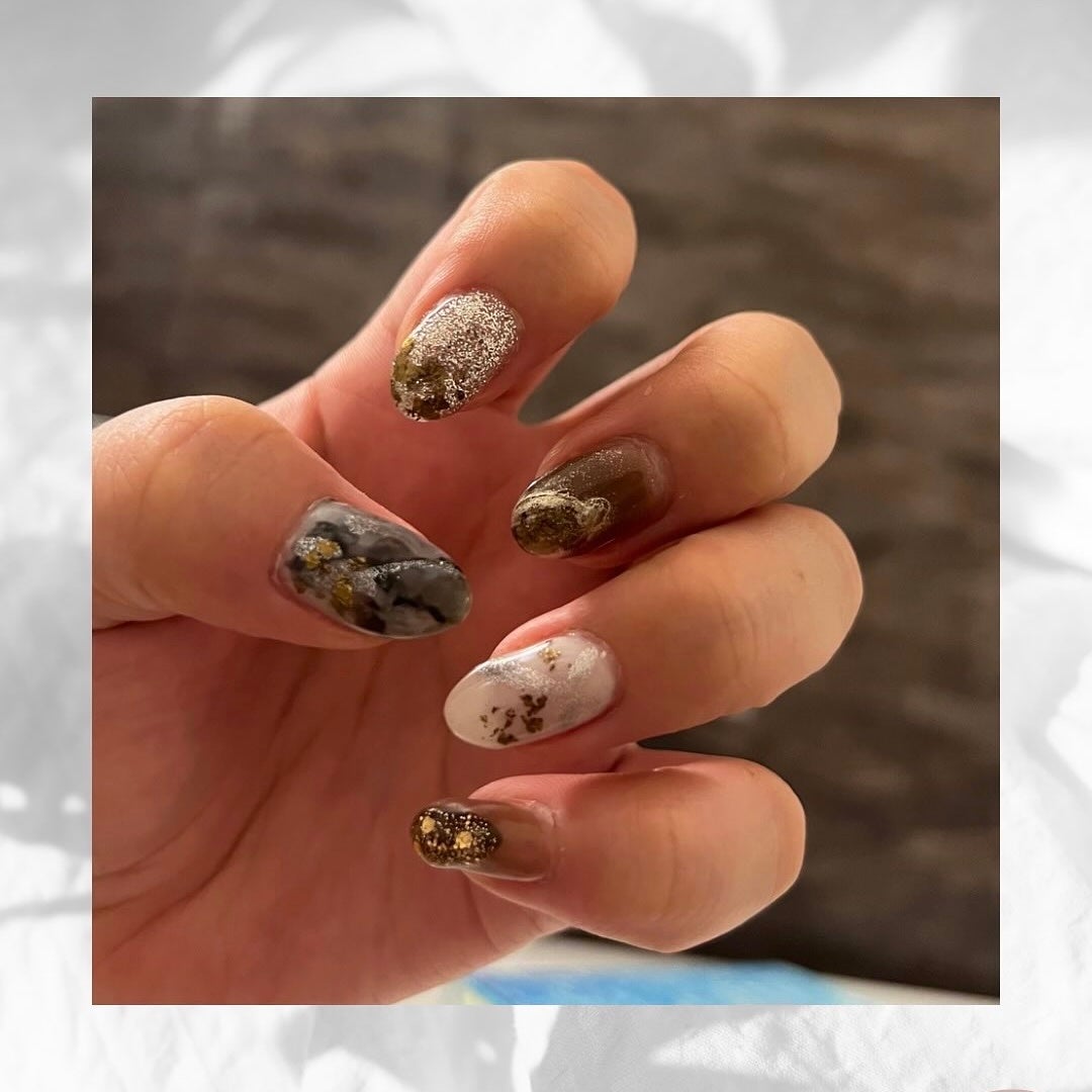 BRG ジェルネイル/DAISO/ジェルネイルを使ったクチコミ(1枚目)