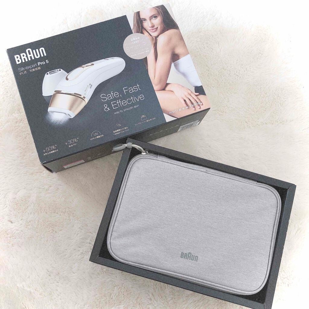 ブラウンシルクエキスパート (光美容器)/ブラウン/家庭用脱毛器を使ったクチコミ(3枚目)