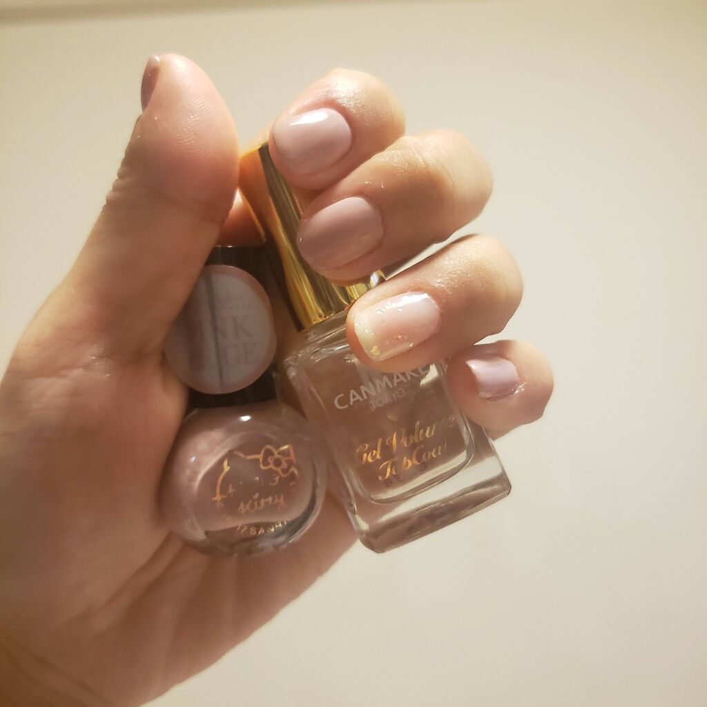 AC クイックドライベース＆ハードナー/AC MAKEUP/ネイルベースコートを使ったクチコミ（2枚目）