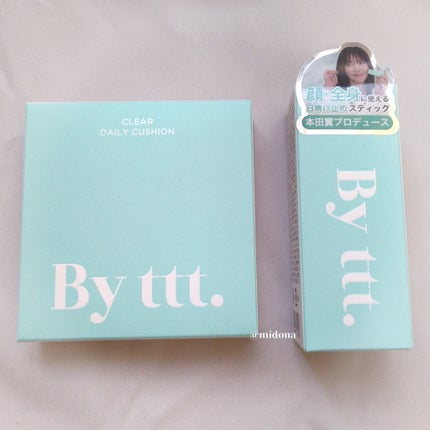 クリアサンスティック/By ttt./日焼け止めスティックを使ったクチコミ(7枚目)