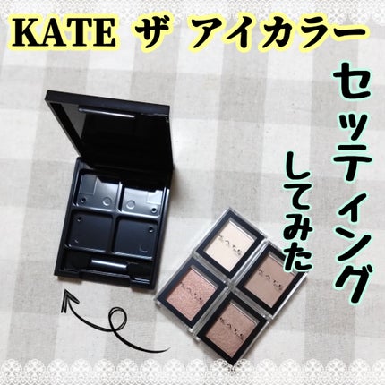 ケイト ザ アイカラー/KATE/単色アイシャドウを使ったクチコミ(2枚目)