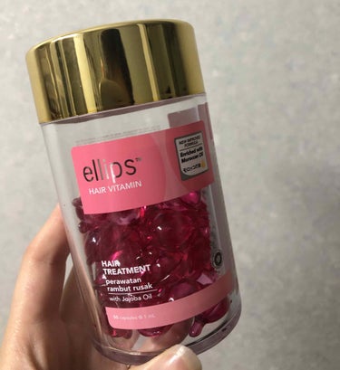 ヘアーオイル【トリートメント】/ellips/ヘアオイルを使ったクチコミ（1枚目）