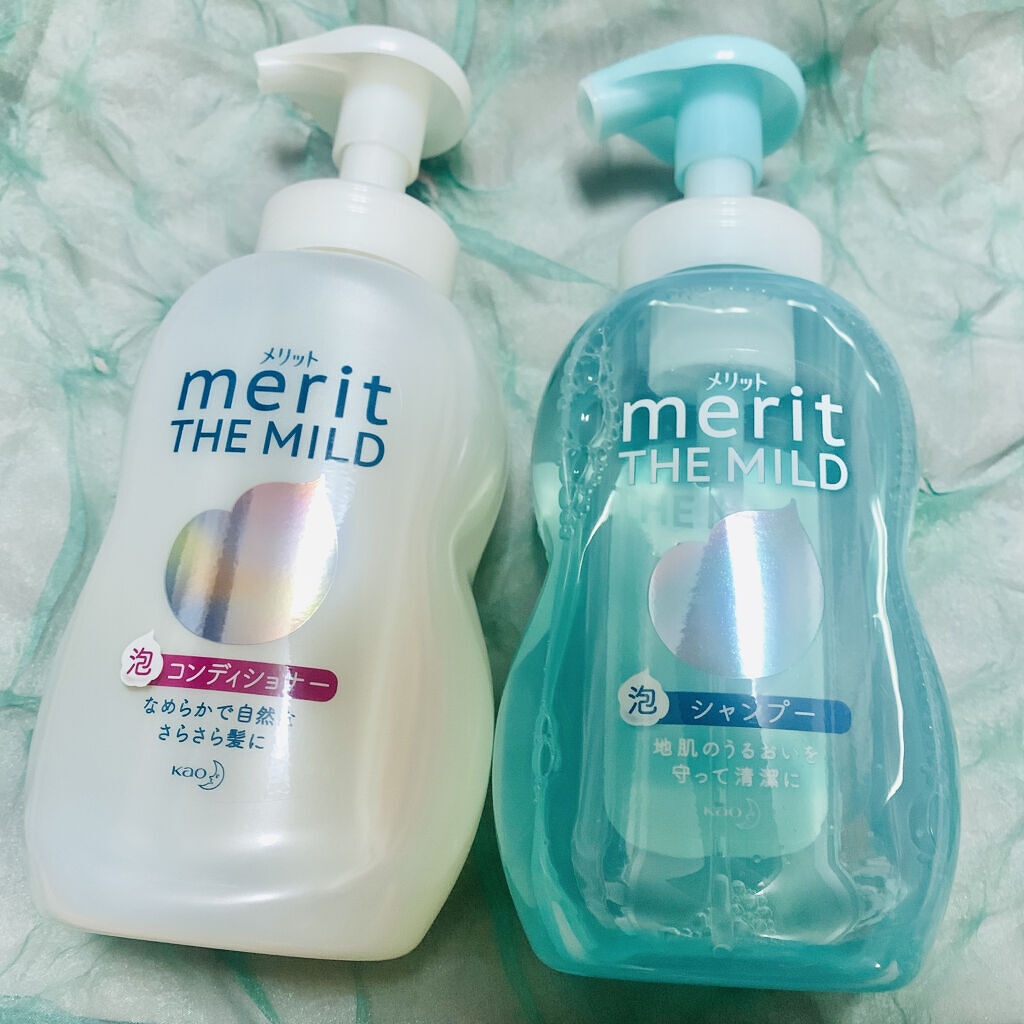 ザマイルド/メリット/市販シャンプーを使ったクチコミ（1枚目）