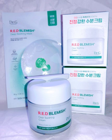 レッドブレミッシュ クリアスージングクリーム/Dr.G/フェイスクリームを使ったクチコミ(1枚目)