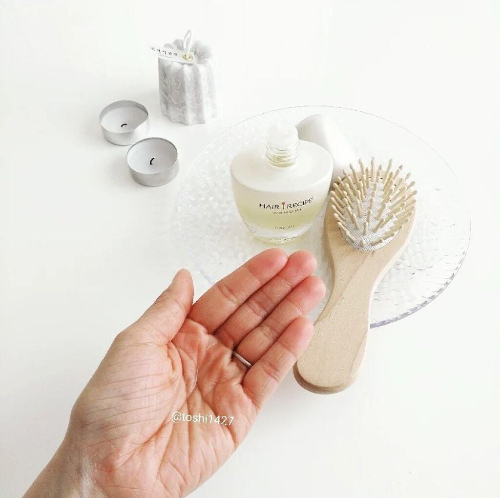 さらとろライスオイル(洗い流さないトリートメント)/WANOMI/ヘアオイルを使ったクチコミ(3枚目)