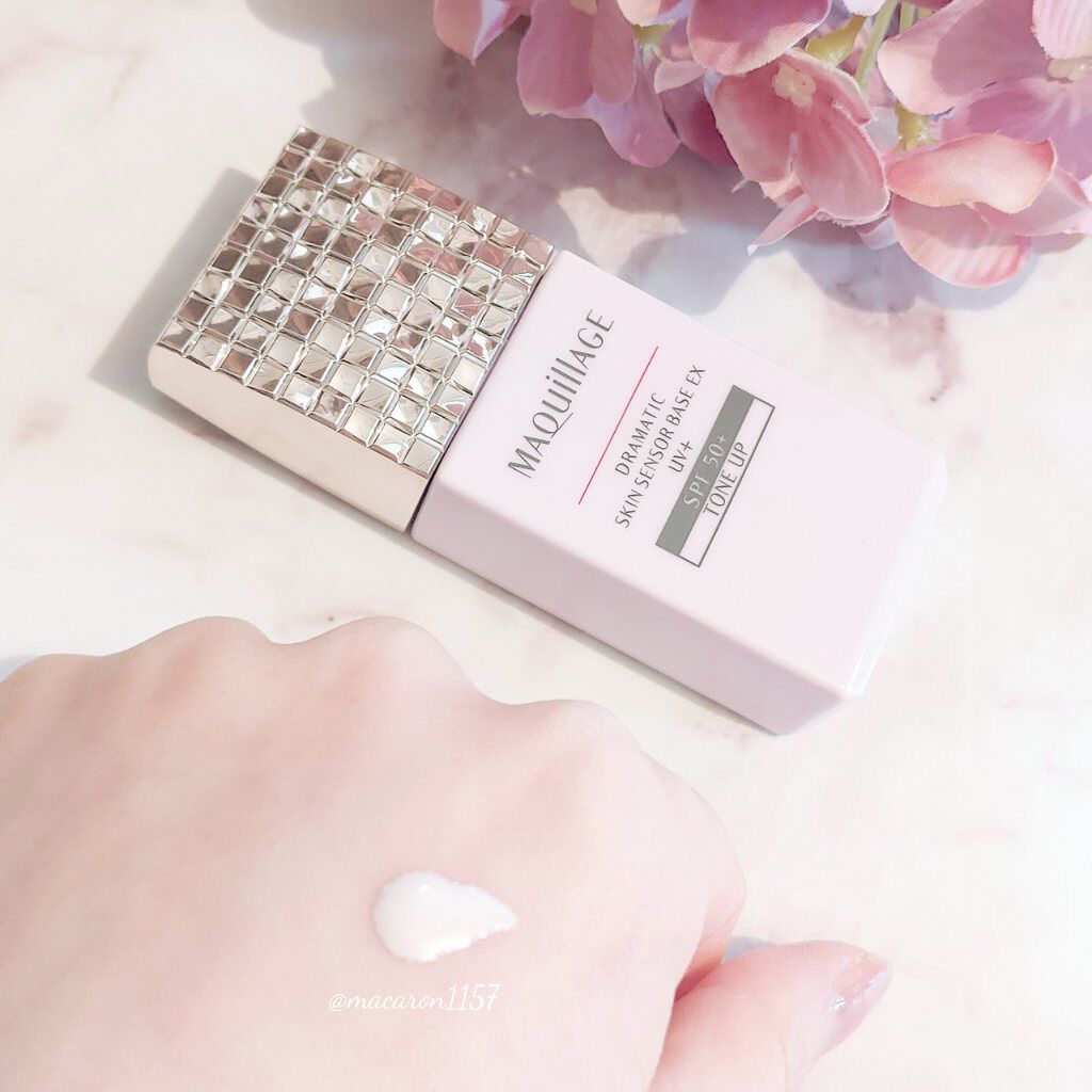 ドラマティックスキンセンサーベース EX UV+/マキアージュ/化粧下地を使ったクチコミ（3枚目）