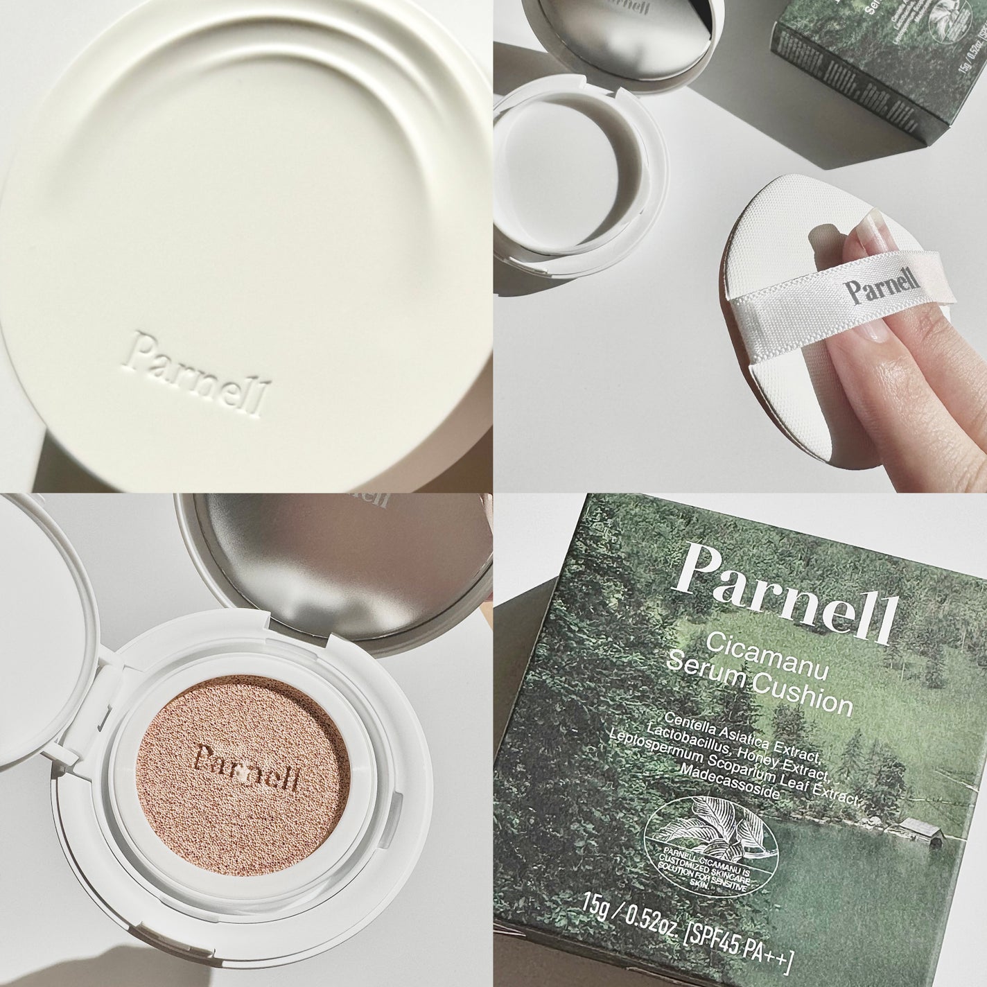 シカマヌ セラム クッションファンデ/parnell/クッションファンデーションを使ったクチコミ(1枚目)