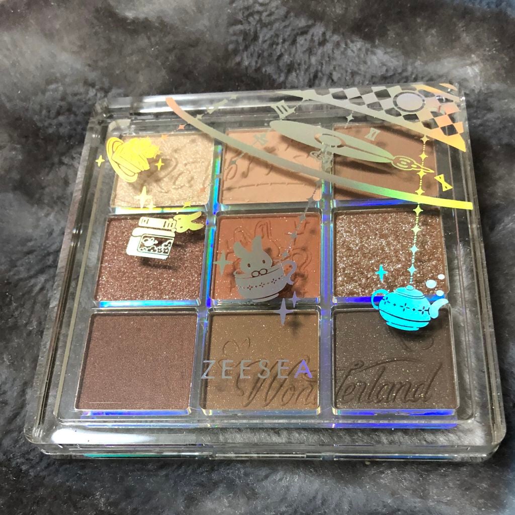クォーツ 9色アイシャドウパレット(ドリームランドアイシャドウ)/ZEESEA/アイシャドウパレットを使ったクチコミ(3枚目)