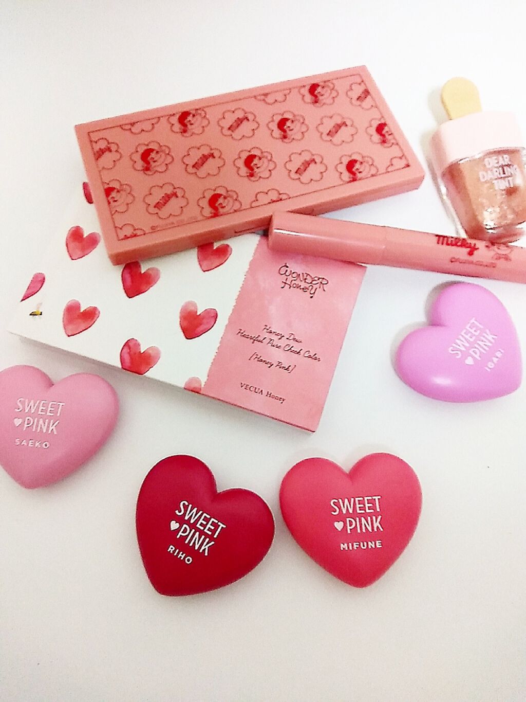 ディアダーリン ウォータージェルティント (アイスティント)/ETUDE/口紅を使ったクチコミ(2枚目)