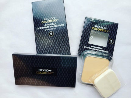 カラーステイ ロングウェア UV パウダー ファンデーション/REVLON/パウダーファンデーションを使ったクチコミ(3枚目)