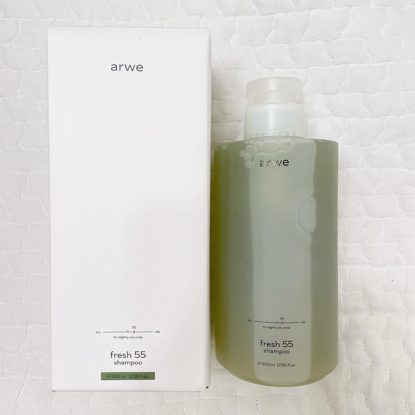 fresh 55 shampoo/arwe/市販シャンプーを使ったクチコミ（1枚目）