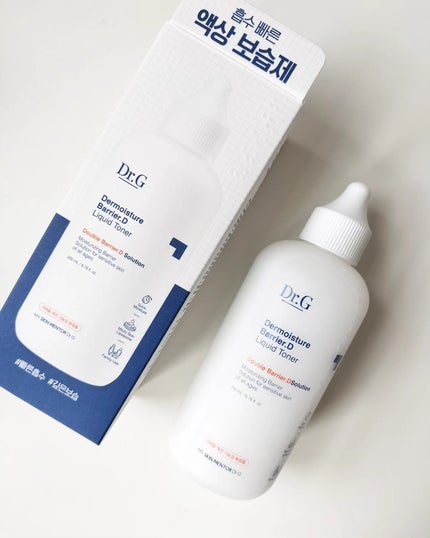 ザモイスチャーバリアDリキッドトナー/Dr.G/化粧水を使ったクチコミ(4枚目)