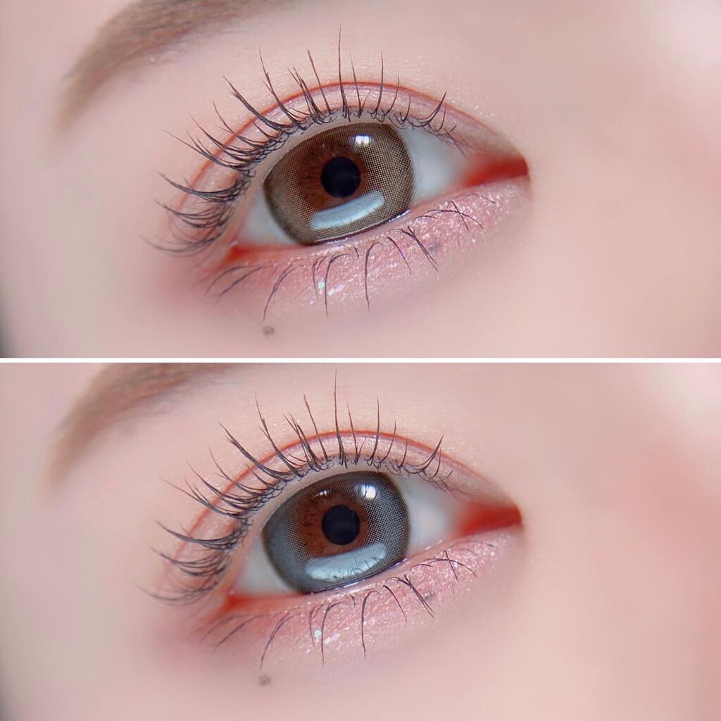 ポップレンズの新作カラコン♡
________________

 提供品レビュー
@poplens_official 
 ________________

ViVi Ringより少し大きいサイズのフチありカラコン☺️✨カラーはブラウンと