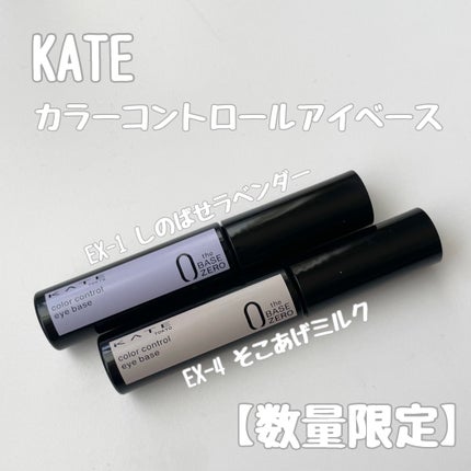 ケイト カラーコントロールアイベース/KATE/アイシャドウベースを使ったクチコミ(2枚目)