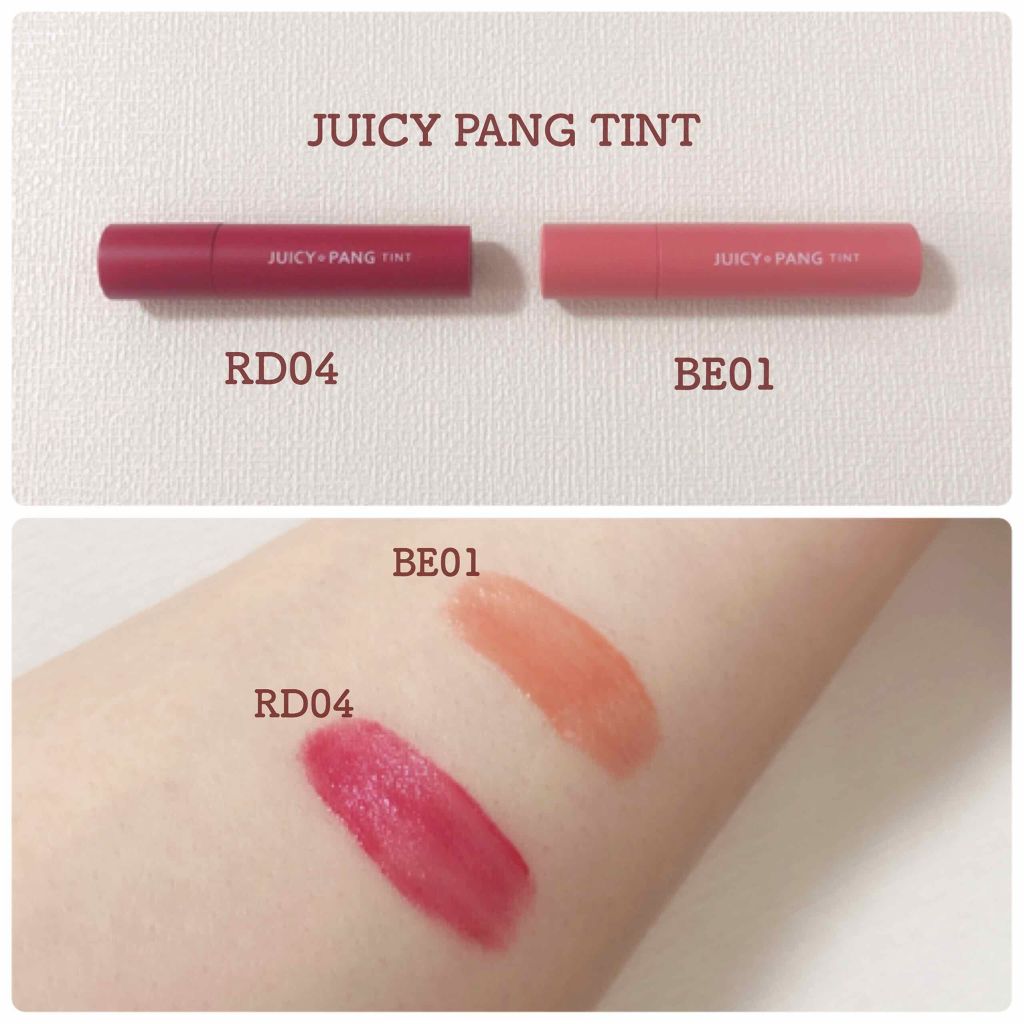 アピュー ジューシーパン ティント/A’pieu/リップティントを使ったクチコミ（1枚目）