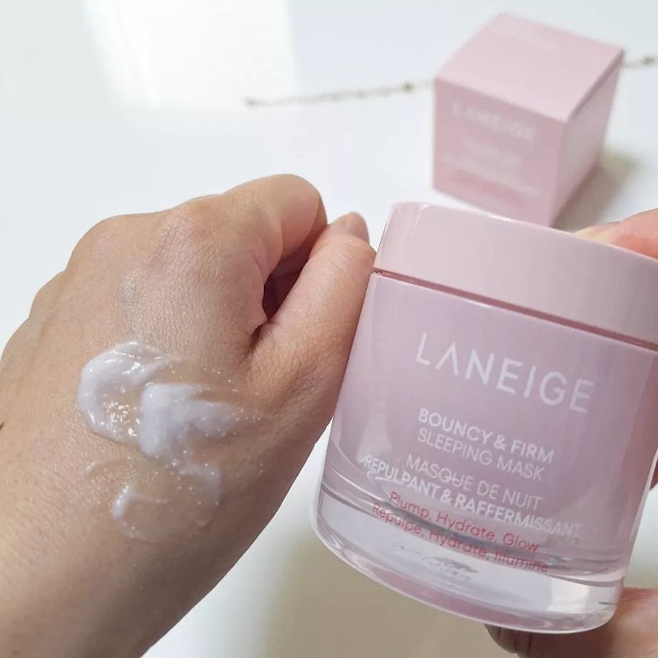 バウンシースリーピングマスク/LANEIGE/フェイスクリームを使ったクチコミ(4枚目)