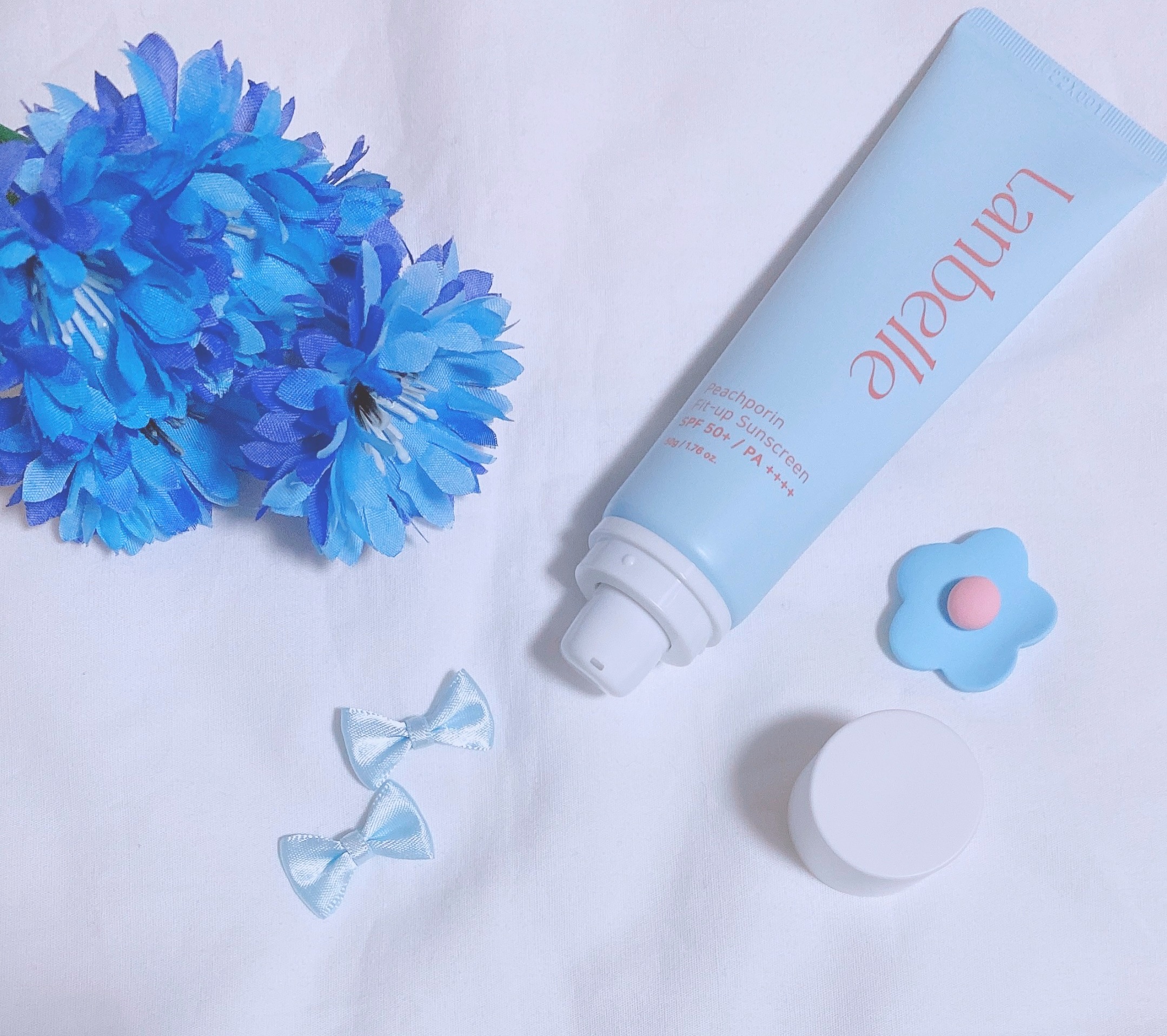 ピーチポリン フィットアップ 日焼け止め/LANBELLE/日焼け止めクリームを使ったクチコミ（2枚目）