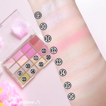 ソフトブラーリングアイパレット/wakemake/アイシャドウパレットを使ったクチコミ(5枚目)