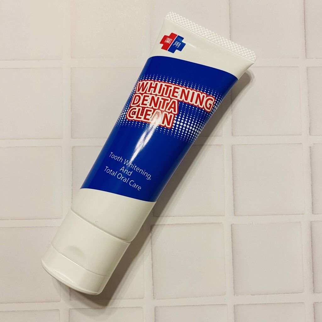 薬用ホワイトニング デンタクリーン/シーヴァ/歯磨き粉を使ったクチコミ(1枚目)