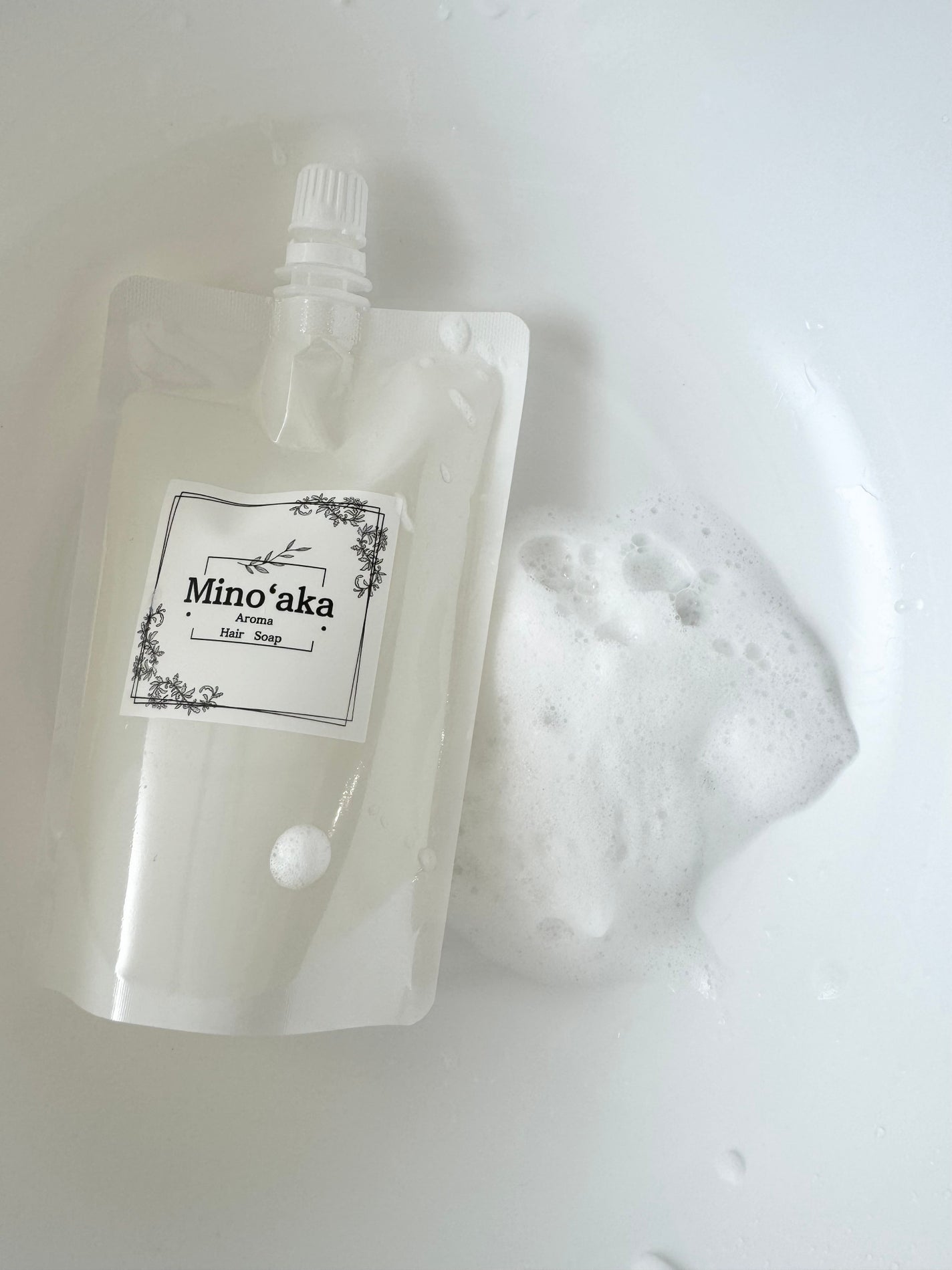 Minoʻakaアロマヘアソープ/ミノアカ/市販シャンプーを使ったクチコミ(4枚目)