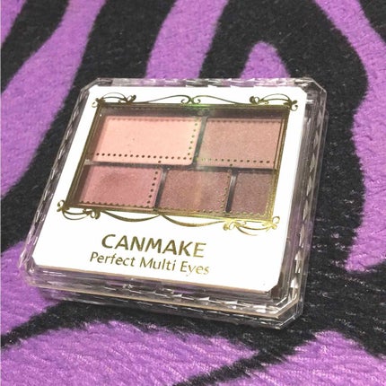 パーフェクトマルチアイズ/キャンメイク/アイシャドウパレットを使ったクチコミ(1枚目)