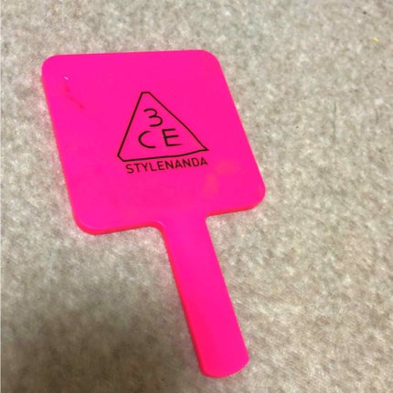 3CE スクエア ミニ ハンドミラー/3CE/その他化粧小物を使ったクチコミ(1枚目)