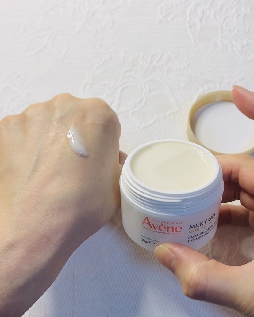 ミルキージェル エンリッチ LF/アベンヌ/フェイスクリームを使ったクチコミ（2枚目）