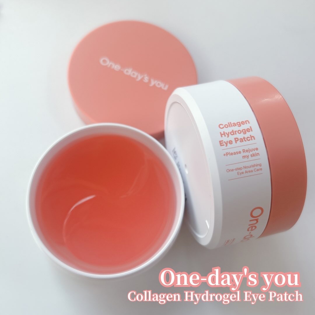コラーゲンハイドロゲルアイパッチ/One-day's you/アイケア・アイクリームを使ったクチコミ（1枚目）