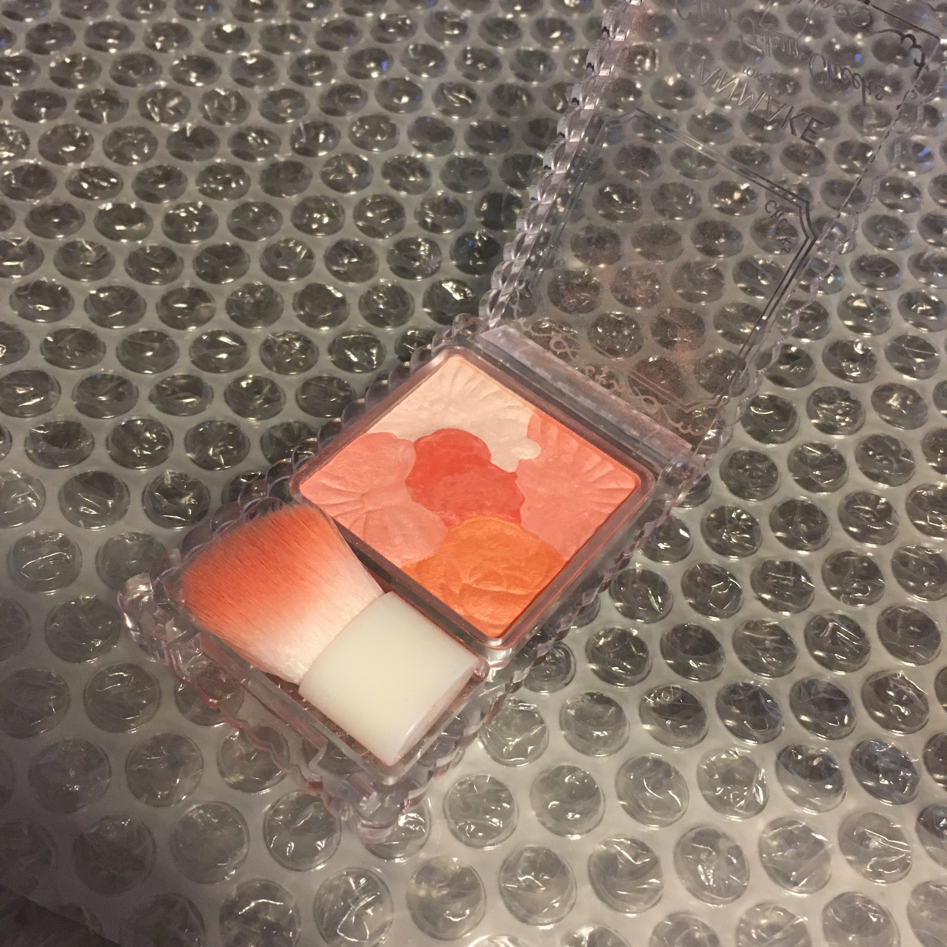 グロウフルールチークス/キャンメイク/パウダーチークを使ったクチコミ（1枚目）