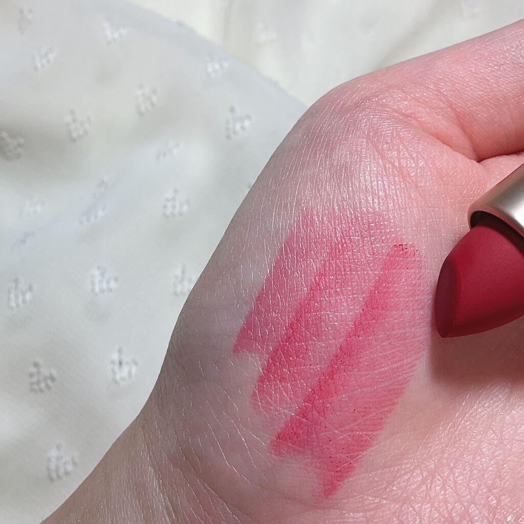 インスパイアマットリップ 02 Cool Gleaming/mude./口紅を使ったクチコミ（3枚目）