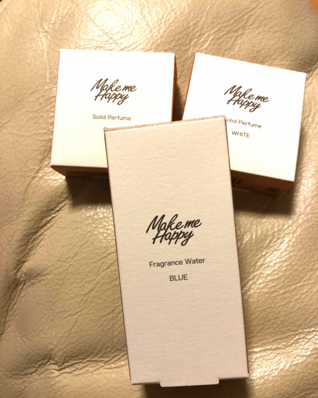 メイクミーハッピー ソリッドパフューム BLUE/キャンメイク/練り香水を使ったクチコミ（1枚目）