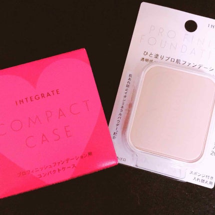 プロフィニッシュファンデーション/インテグレート/パウダーファンデーションを使ったクチコミ(1枚目)