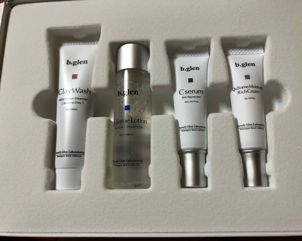 QuSomeホワイトクリーム1.9/b.glen/フェイスクリームを使ったクチコミ(2枚目)