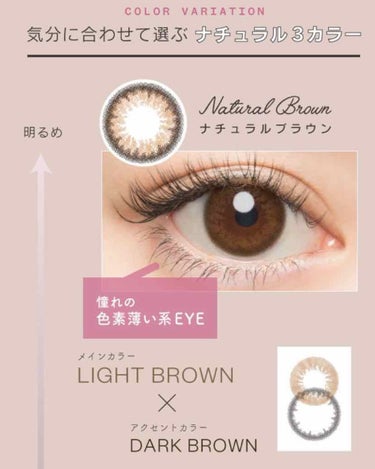 バンビシリーズ ワンデー ナチュラル Natural Brown/AngelColor/ワンデー（１DAY）カラコンを使ったクチコミ（1枚目）