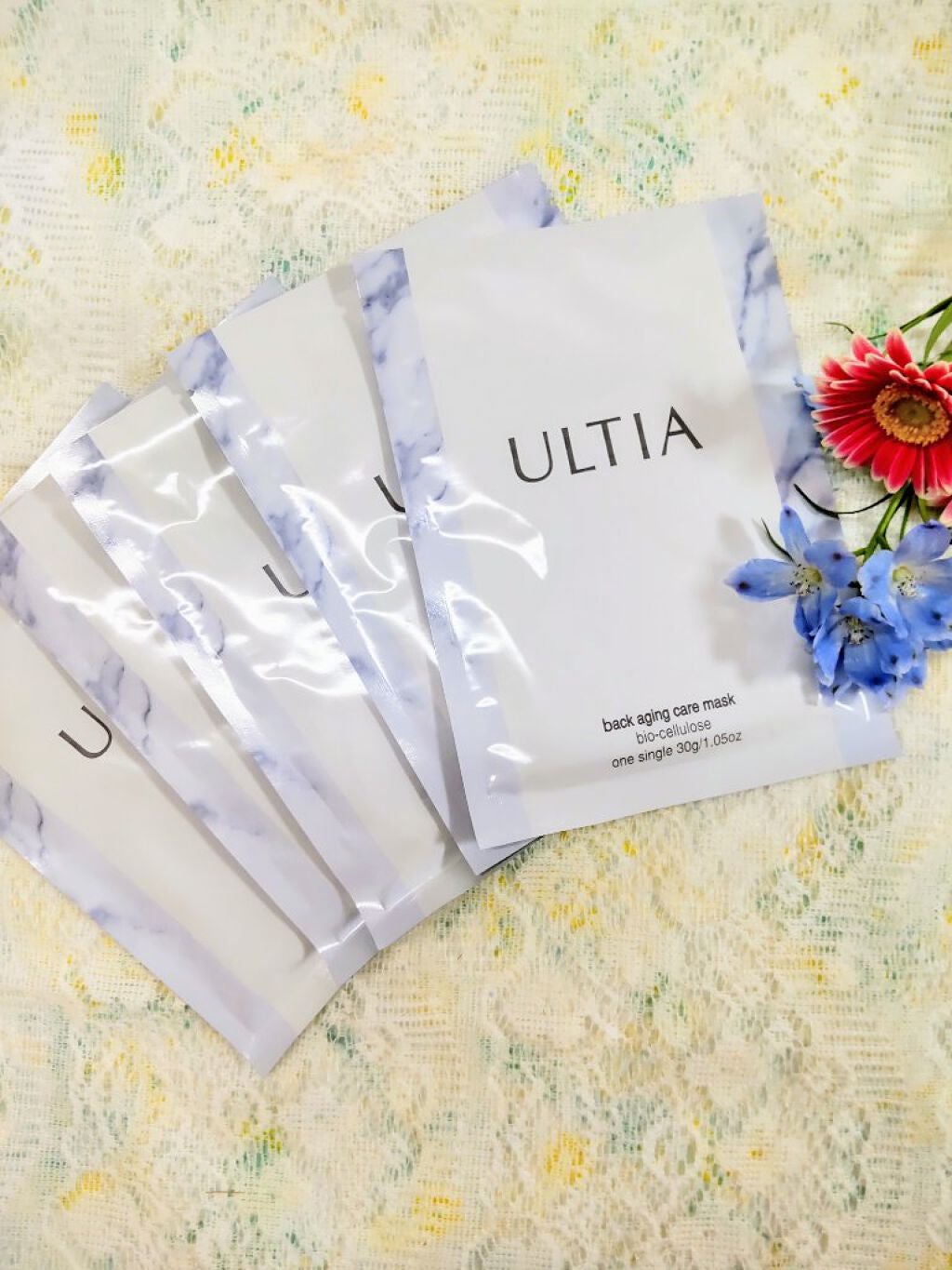 back aging care mask/ULTIA/シートマスク・パックを使ったクチコミ(1枚目)