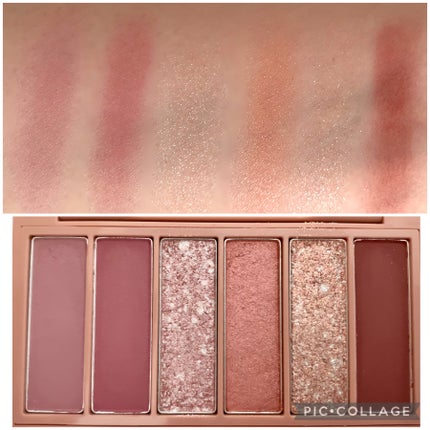 プレイカラーアイズミニ ローズボム/ETUDE/アイシャドウパレットを使ったクチコミ(4枚目)