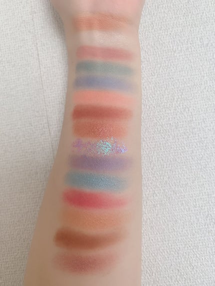 GO TRAVEL 15色アイシャドウパレット/FOCALLURE/アイシャドウパレットを使ったクチコミ(4枚目)