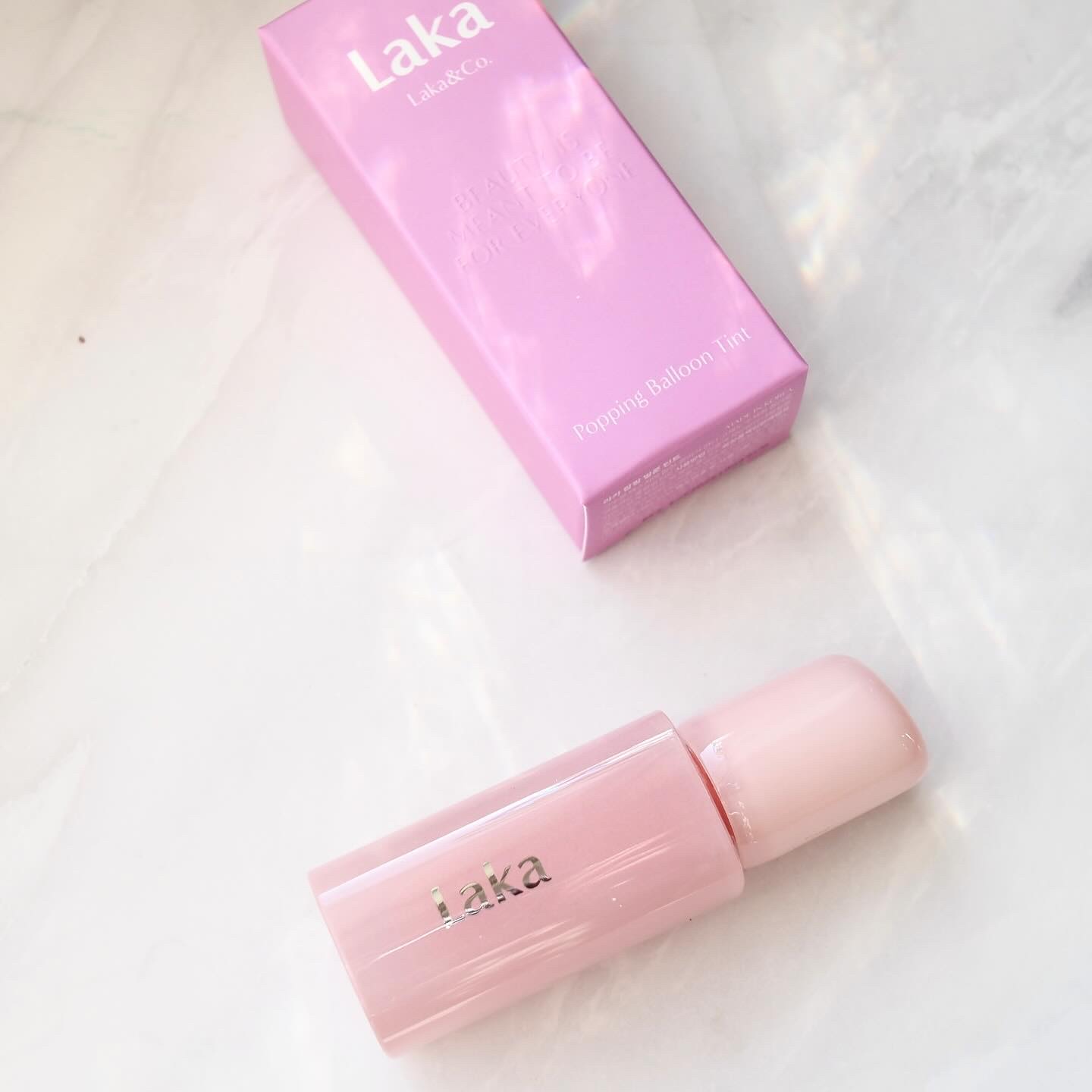 ポッピングバルーンティント/Laka/リップティントを使ったクチコミ（2枚目）