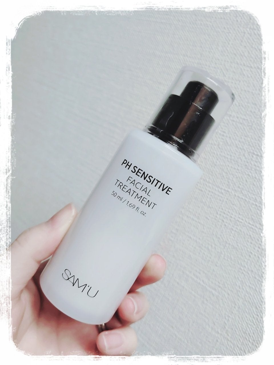 ãµã㥠PHã»ã³ã·ãã£ããã§ã€ã·ã£ã«ããªãŒãã¡ã³ã/SAM'U/çŸå®¹æ¶²ã䜿ã£ãã¯ãã³ãïŒ1æç®ïŒ