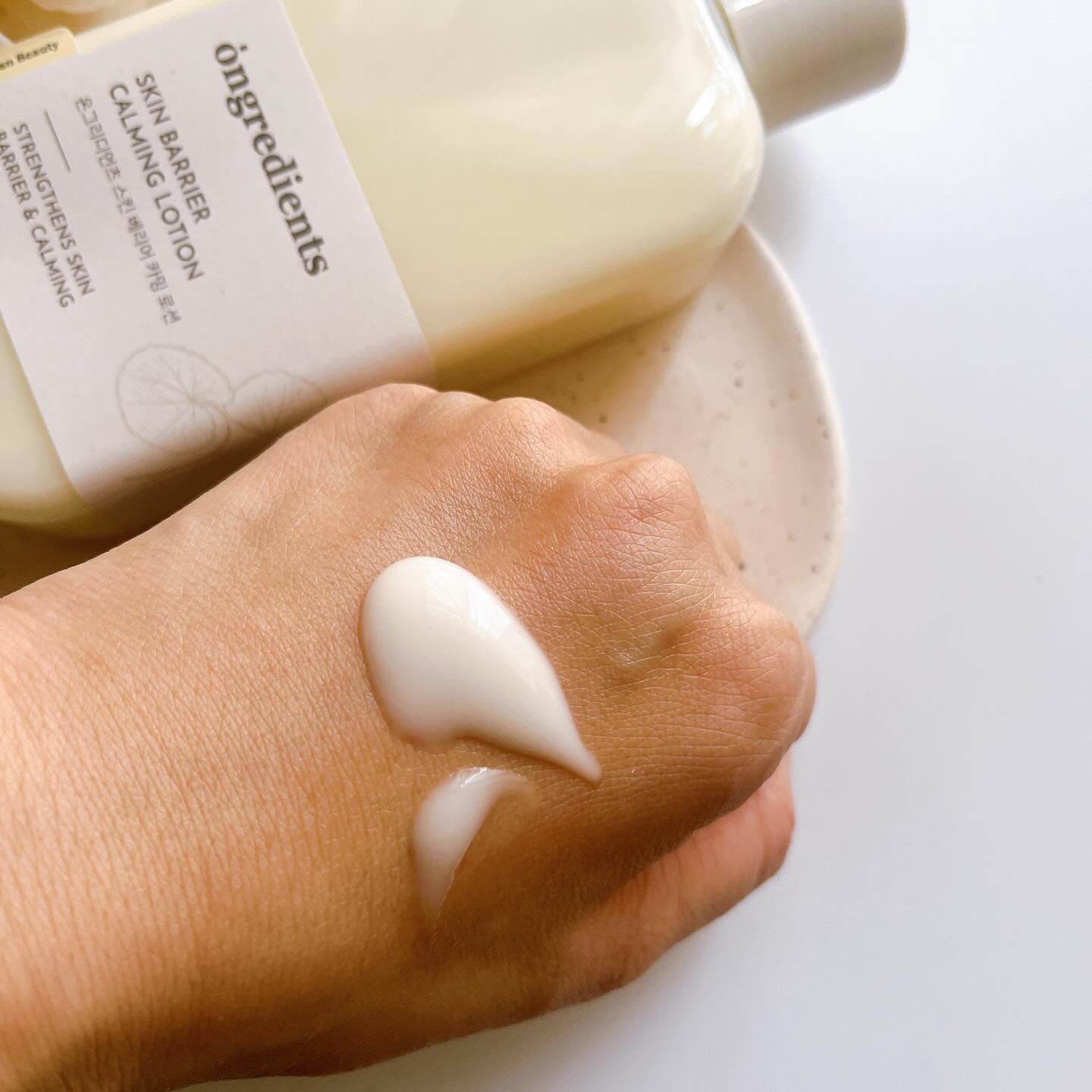 Skin Barrier Calming Lotion/Ongredients/乳液を使ったクチコミ（2枚目）