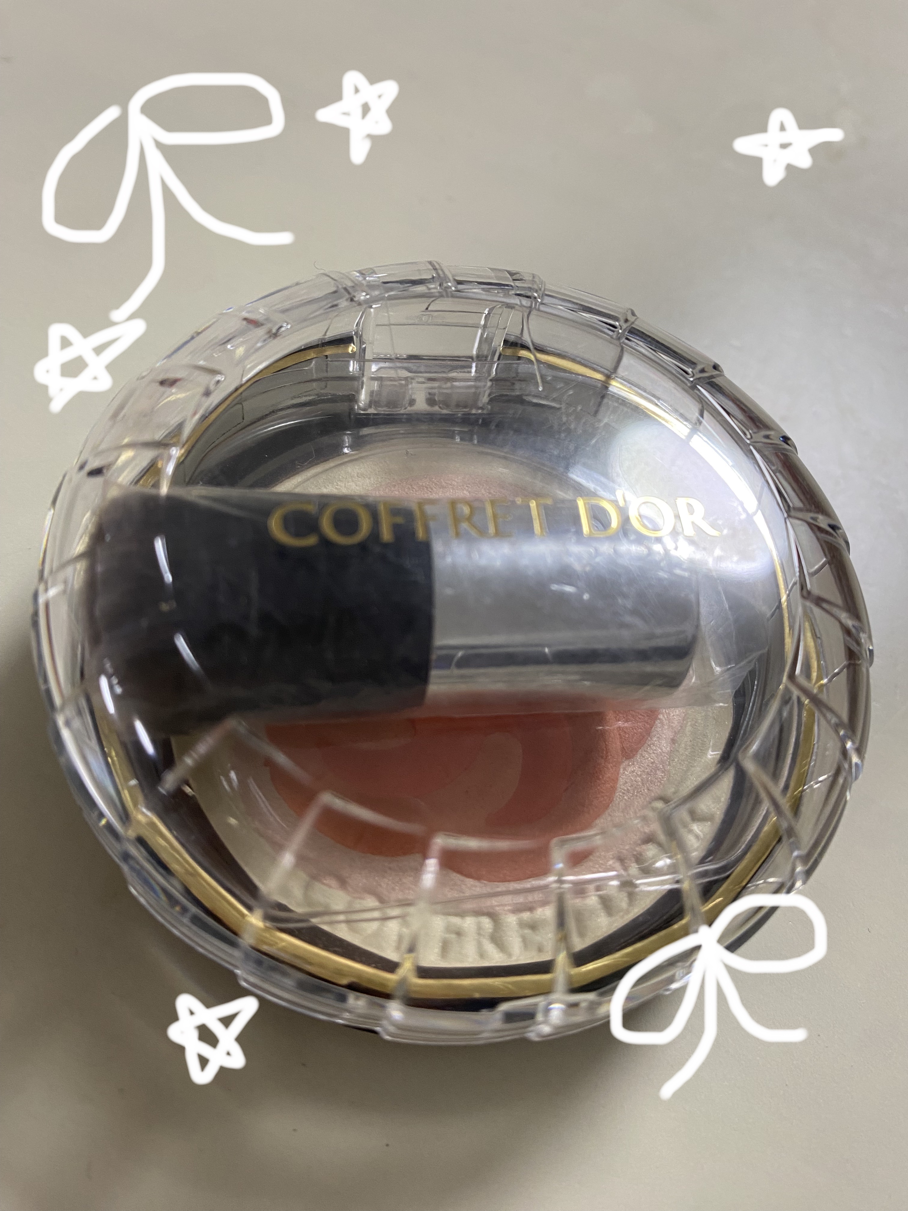 スマイルアップチークスＳ/コフレドール/パウダーチークを使ったクチコミ（1枚目）