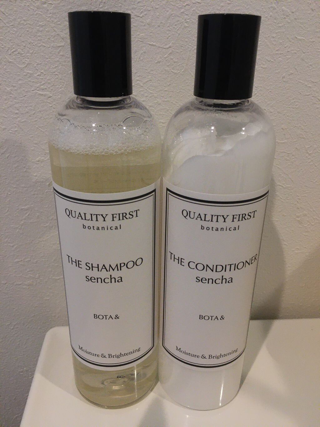 ボタアンド ザ シャンプー <sencha>/クオリティファースト/市販シャンプーを使ったクチコミ（1枚目）