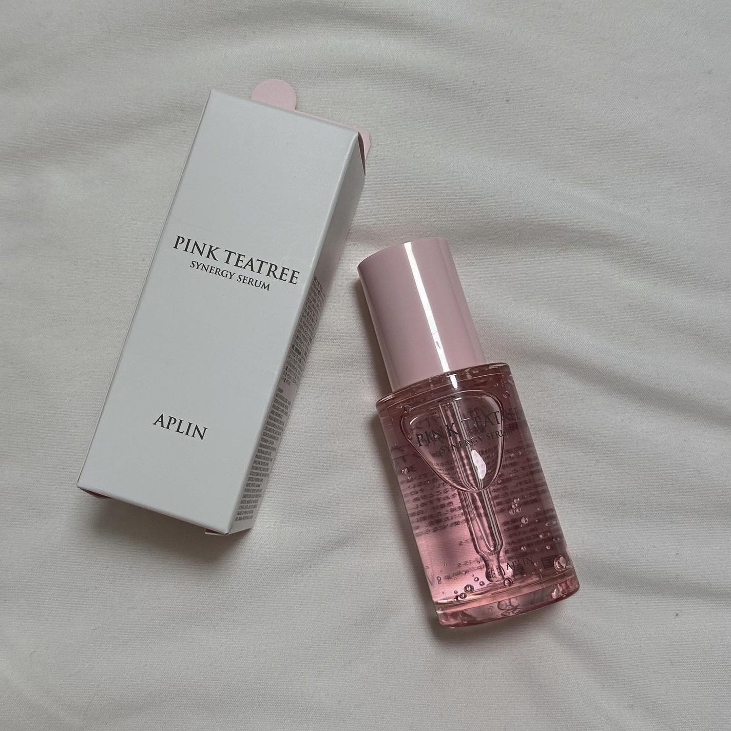 ピンクティーツリーシナジーセラム/APLIN/美容液を使ったクチコミ(1枚目)