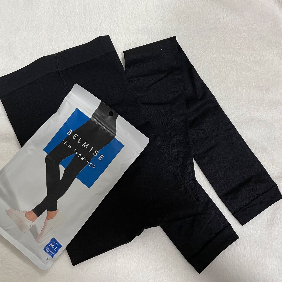 ベルミススリムレギンス/BELMISE/着圧ソックス・レギンスを使ったクチコミ（2枚目）